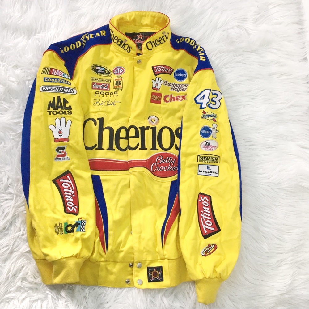 RICHARD PETTY NASCAR RACING BOMBER JACKET VINTAGE - Picture 5 of 8